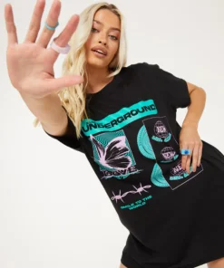 New Girl Order Tops UNDERGROUND TSHIRT DRESS