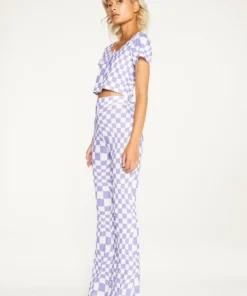 New Girl Order Tops ALL OVER PRINT WARPED POPPER PLACKET TOP 6 New Girl Order Tops ALL OVER PRINT WARPED POPPER PLACKET TOP