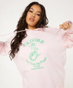 New Girl Order JADORE VIP HOODIE CURVE