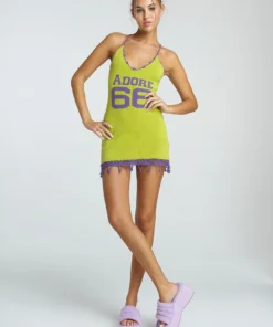 New Girl Order NEW IN ADORE 66 CROCHET DRESS