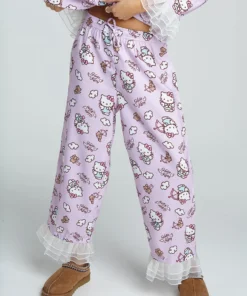 New Girl Order HELLO KITTY FRILL CUFFS SHIRT AND TROUSER SET