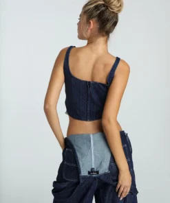 New Girl Order NEW IN DENIM DUNGAREES