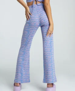 New Girl Order TATTOO JACQUARD TROUSER NEW IN