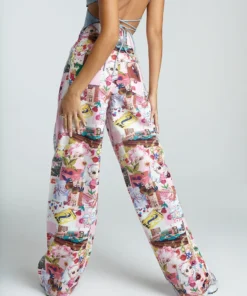 New Girl Order KAWAII COLLAGE JEANS NEW IN