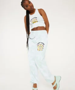 New Girl Order TWO CUTE BEARS TIE DYE VEST