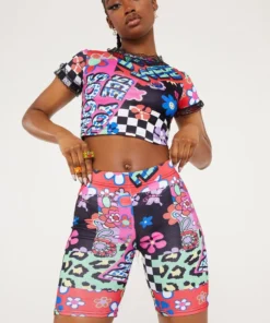 New Girl Order Tops SEE YOU SOON CROP TOP