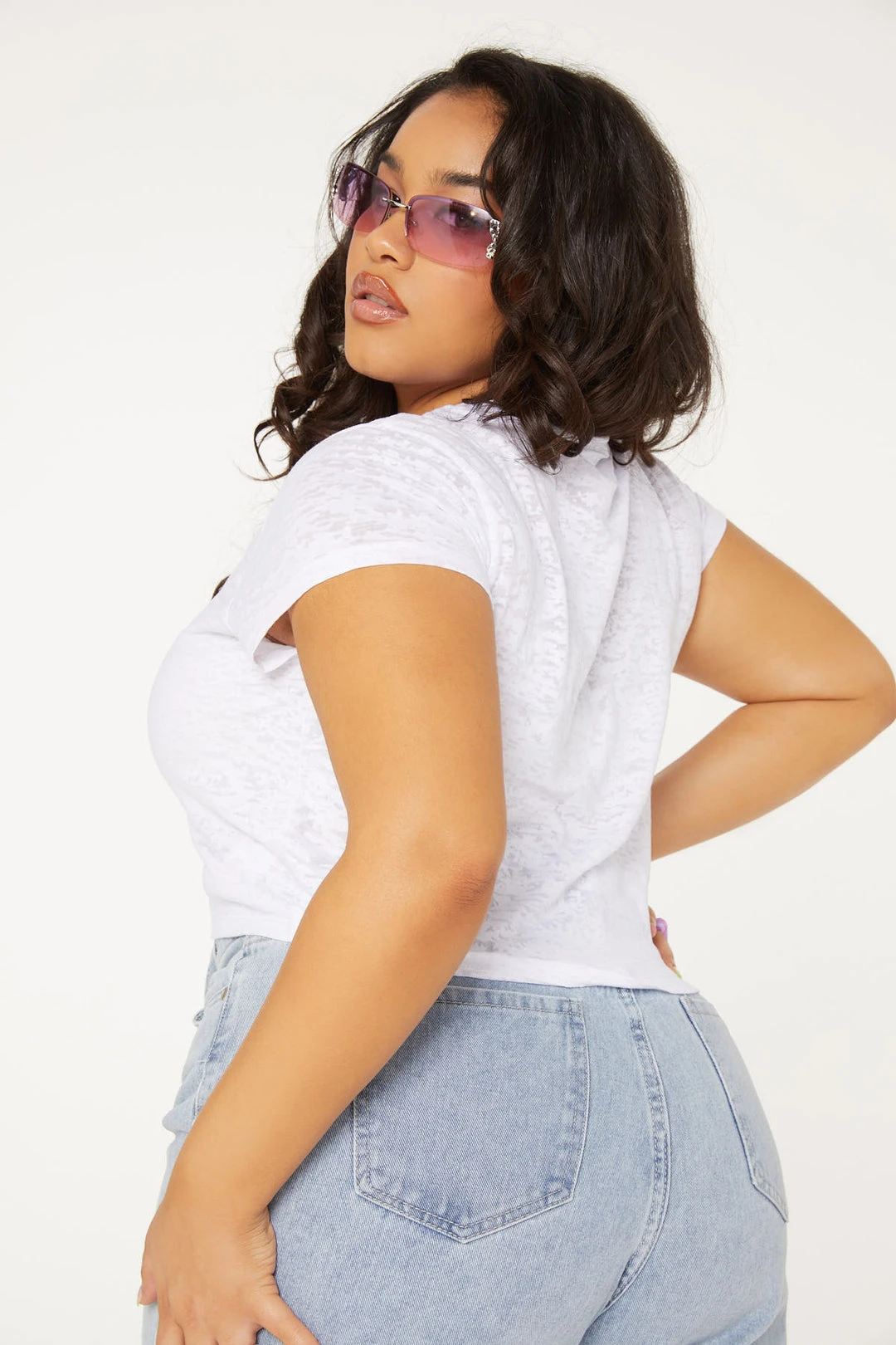 New Girl Order ANGEL DEVIL BURNOUT TOP CURVE Tops 3 New Girl Order ANGEL DEVIL BURNOUT TOP CURVE Tops