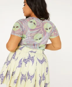 New Girl Order Tops OUT OF THIS WORLD ALIEN TOP CURVE 6 New Girl Order Tops OUT OF THIS WORLD ALIEN TOP CURVE