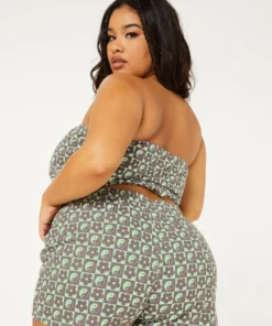 New Girl Order MONOGRAM BANDEAU CURVE 9 New Girl Order MONOGRAM BANDEAU CURVE