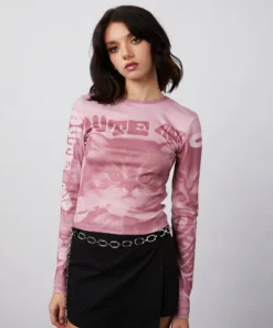 New Girl Order CUTE & DEADLY LONG SLEEVE TOP