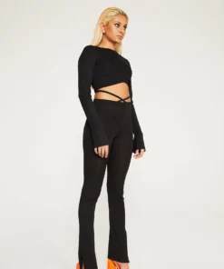 New Girl Order BLACK MESH CROP TOP Tops 9 New Girl Order BLACK MESH CROP TOP Tops