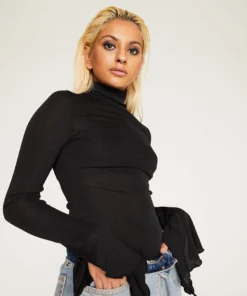 New Girl Order MESH WITCHY SLEEVE BODYSUIT