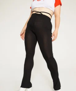 New Girl Order MESH STRAPPY FLARES CURVE Tops