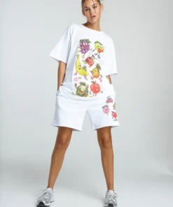 New Girl Order OVERSIZED HAPPY FRUIT SHIRT NEW IN