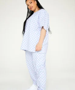 New Girl Order Checkerboard Tee Curve Tops 9 New Girl Order Checkerboard Tee Curve Tops