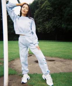 New Girl Order HELLO KITTY TIE DYE CROP SWEAT