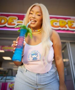 New Girl Order HELLO KITTY CUTE IS A CRIME CAMI CURVE Tops 9 New Girl Order HELLO KITTY CUTE IS A CRIME CAMI CURVE Tops