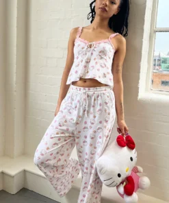 New Girl Order HELLO KITTY CUPCAKE CAMI AND TROUSER SET NEW IN