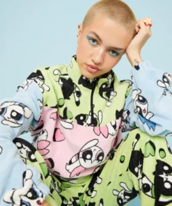 New Girl Order Tops POWERPUFF GIRLS BUTTERCUP FLEECE JOGGER