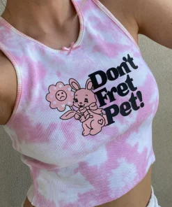 New Girl Order DON'T FRET PET CAMI TIE DYE TOP 8 New Girl Order DON'T FRET PET CAMI TIE DYE TOP
