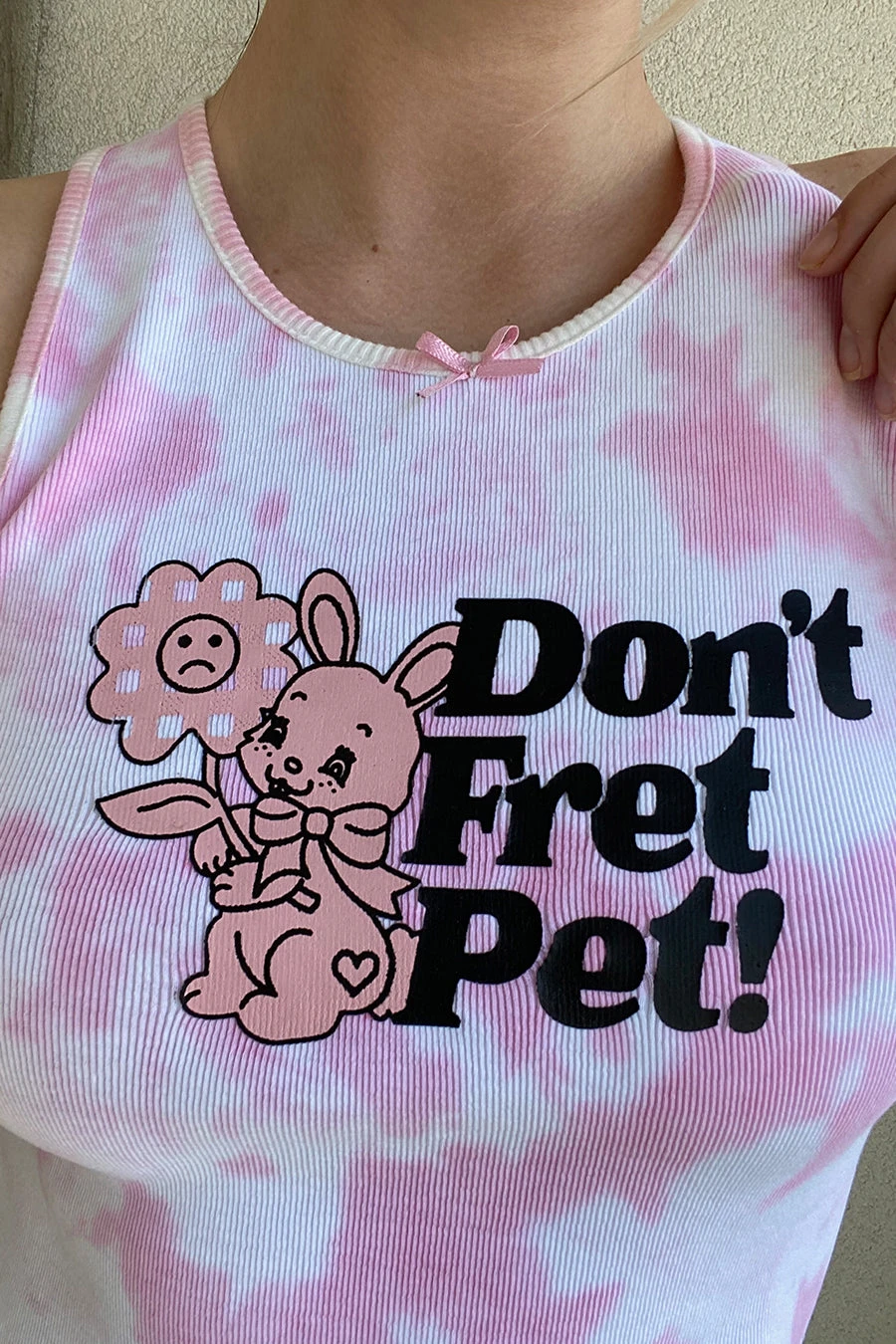 New Girl Order DON'T FRET PET CAMI TIE DYE TOP 5 New Girl Order DON'T FRET PET CAMI TIE DYE TOP