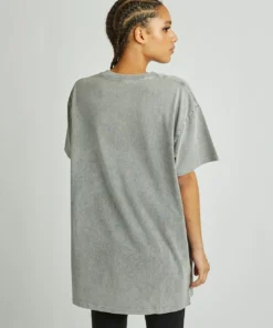New Girl Order HEDONIST WASHED OVERSIZED TEE Tops