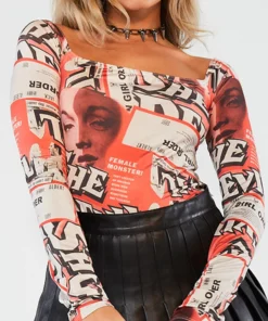 New Girl Order She Devil Bodysuit