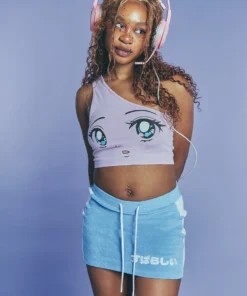 New Girl Order ONE SHOULDER ANIME TOP