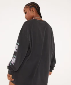 New Girl Order TWO CUTE BEARS LONG SLEEVE TEE