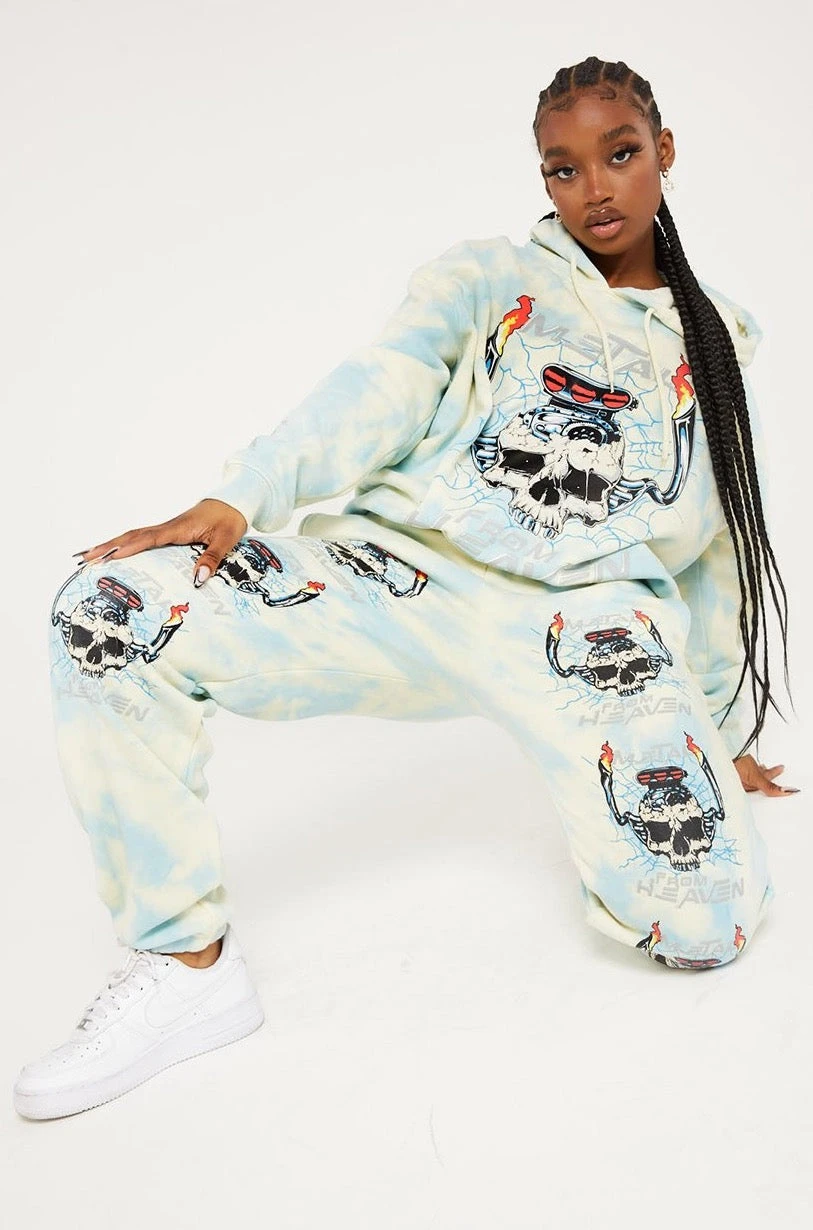 New Girl Order METAL FROM HEAVEN TIE DYE HOODIE Tops 1 New Girl Order METAL FROM HEAVEN TIE DYE HOODIE Tops