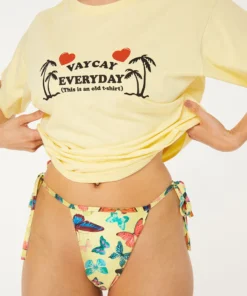New Girl Order VACAY EVERYDAY OVERSIZED TEE Tops