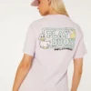 New Girl Order PLAY BUOY BACK PRINT TEE Tops