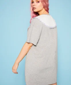 New Girl Order Tops Hello Kitty Collar T-shirt Dress 7 New Girl Order Tops Hello Kitty Collar T-shirt Dress