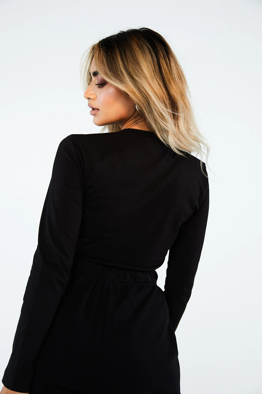 New Girl Order BUTTERFLY LONG SLEEVE CROP TOP Tops 4 New Girl Order BUTTERFLY LONG SLEEVE CROP TOP Tops