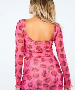 New Girl Order STRAWBERRY MESH TOP Tops 7 New Girl Order STRAWBERRY MESH TOP Tops