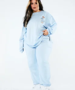 New Girl Order Tops Kanji Blue Joggers Curve