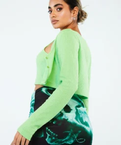 New Girl Order RIB GREEN CAMI