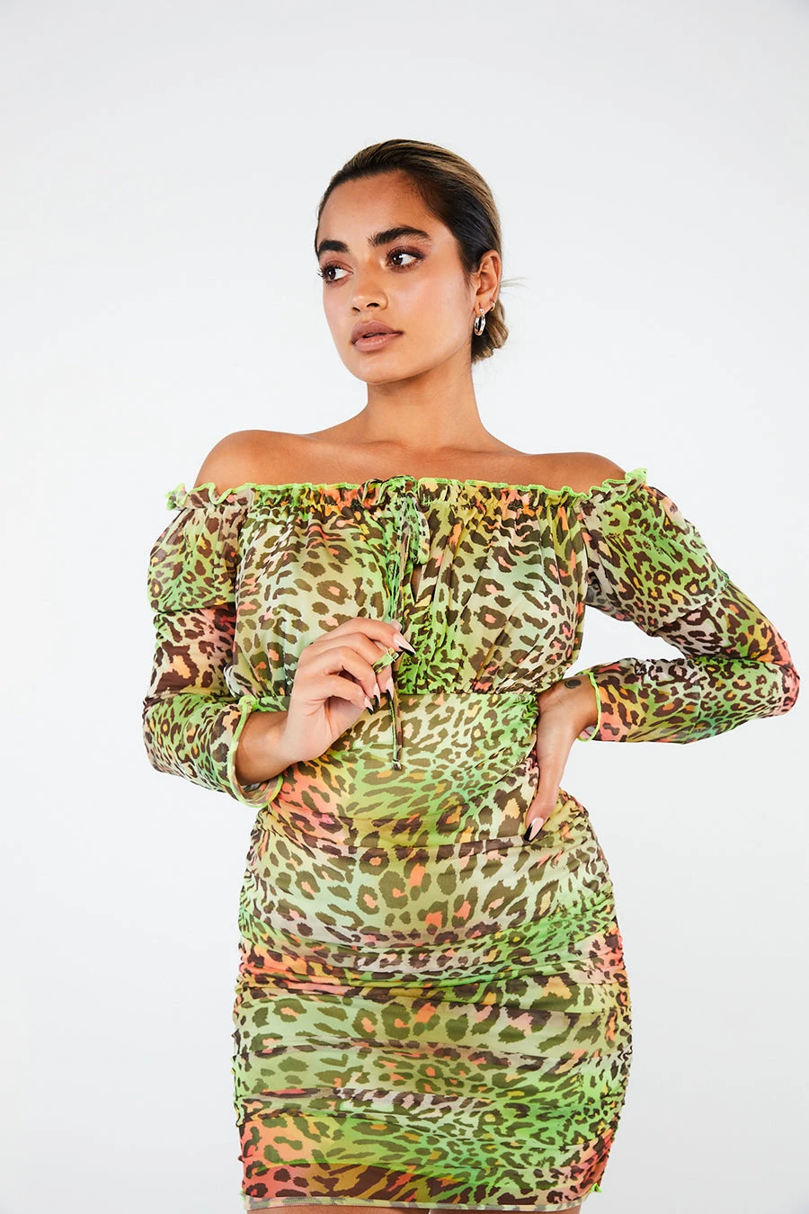 New Girl Order TROPICAL ANIMAL DRESS 3 New Girl Order TROPICAL ANIMAL DRESS