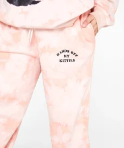 New Girl Order KITTEN PEACH TIE DYE JOGGER CURVE