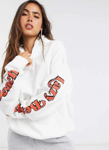 New Girl Order Lazy Beach Oversized Hoodie Tops 4 New Girl Order Lazy Beach Oversized Hoodie Tops