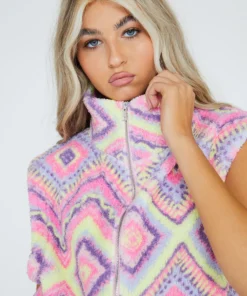 New Girl Order Sleeveless Aztec Borg