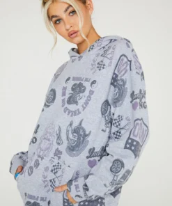 New Girl Order RACER FLAG HOODIE