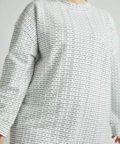 New Girl Order Tops Manifesto Repeat Sweatshirt Dress Curve