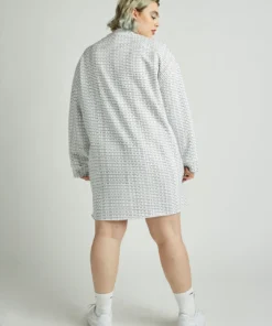 New Girl Order Tops Manifesto Repeat Sweatshirt Dress Curve