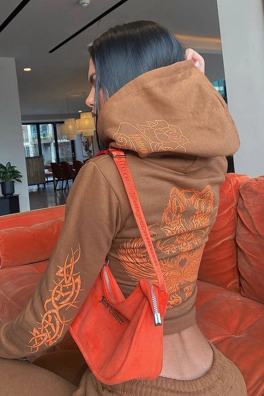 New Girl Order Tops TATTOO HOTFIX ZIP UP HOODIE 1 New Girl Order Tops TATTOO HOTFIX ZIP UP HOODIE